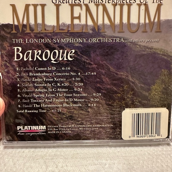 Greatest Masterpieces of the Millennium 10 CD Set. New still in plastic - Picture 15 of 15